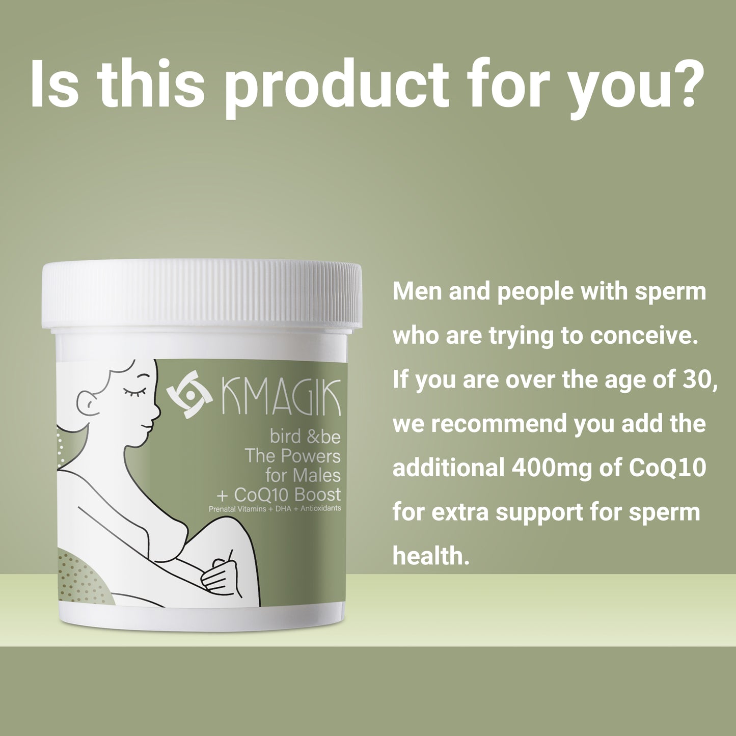 The Powers for Males With CoQ10 Boost