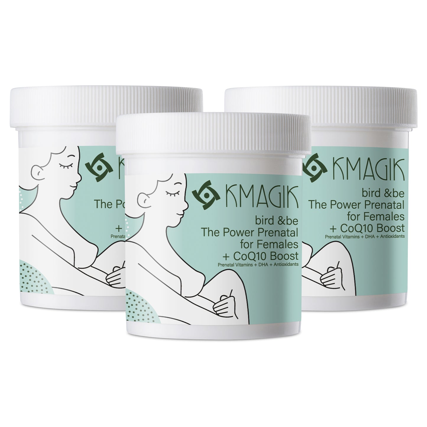The Power Prenatal for Females With CoQ10 Boost