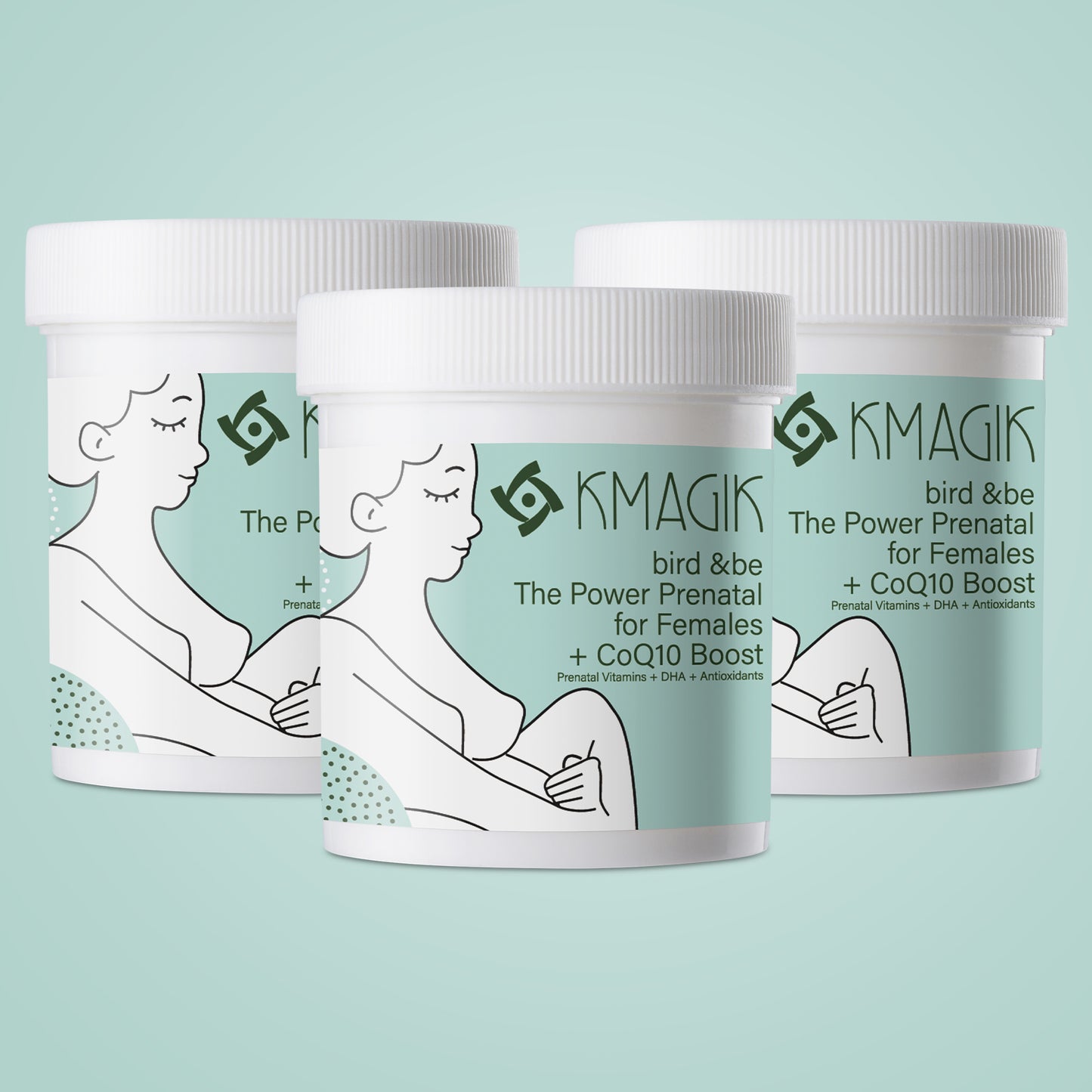 The Power Prenatal for Females With CoQ10 Boost