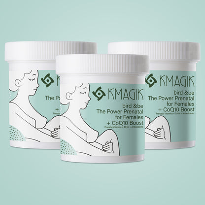 The Power Prenatal for Females With CoQ10 Boost