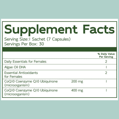 The Power Prenatal for Females With CoQ10 Boost