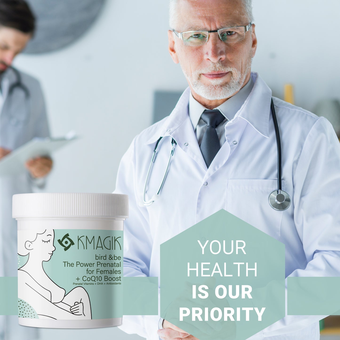 The Power Prenatal for Females With CoQ10 Boost