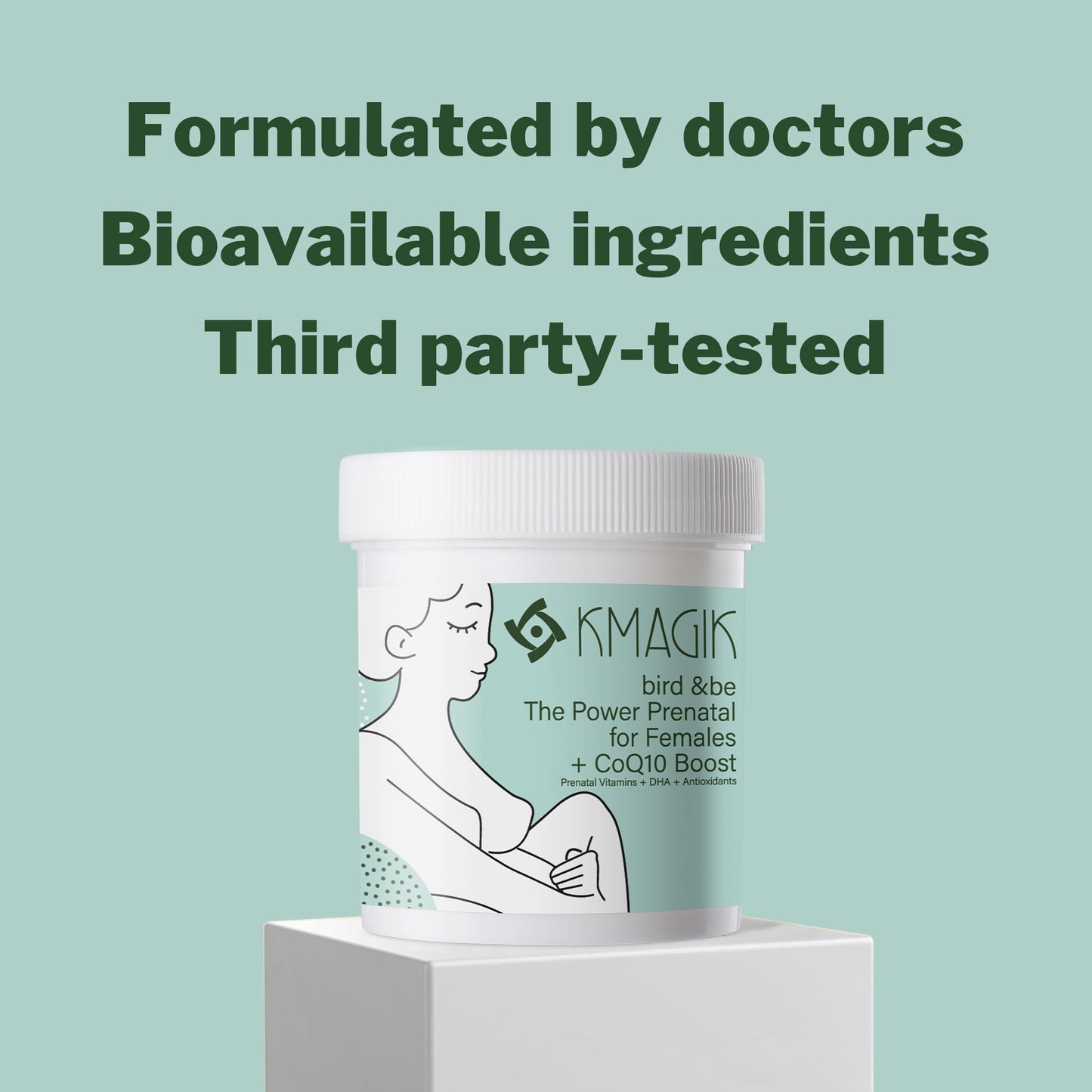 The Power Prenatal for Females With CoQ10 Boost