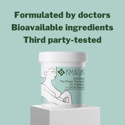The Power Prenatal for Females With CoQ10 Boost