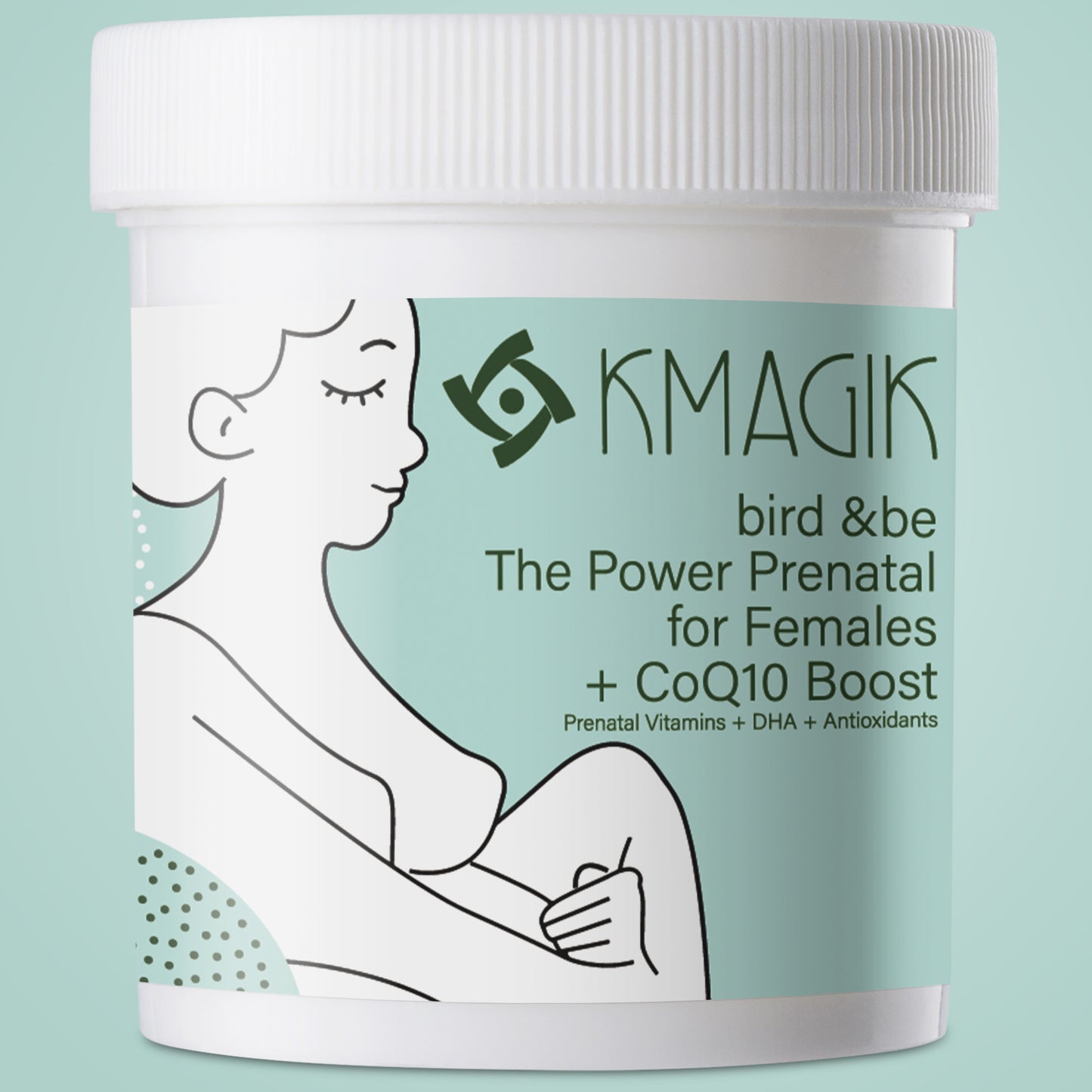 The Power Prenatal for Females With CoQ10 Boost