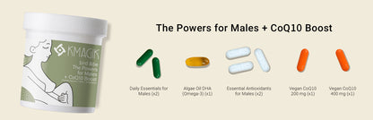 The Powers for Males With CoQ10 Boost